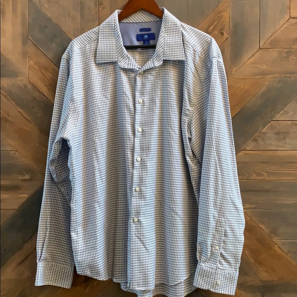 Men’s Egara long sleeve dress shirt- Size XXL